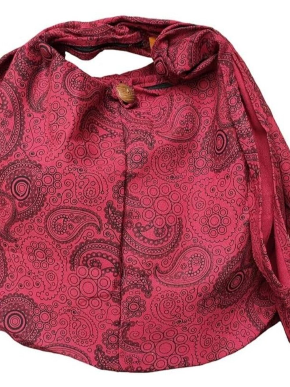 BTP! Thai Cotton Hippie Hobo Sling Crossbody Bag eco Friendly Shopping bag Paisl
